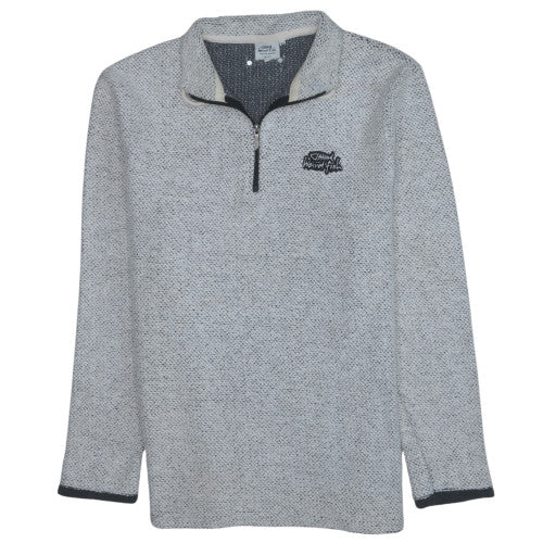 Weird Fish Men's Grey XL 1/4 Zip Pullover Sweatshirt