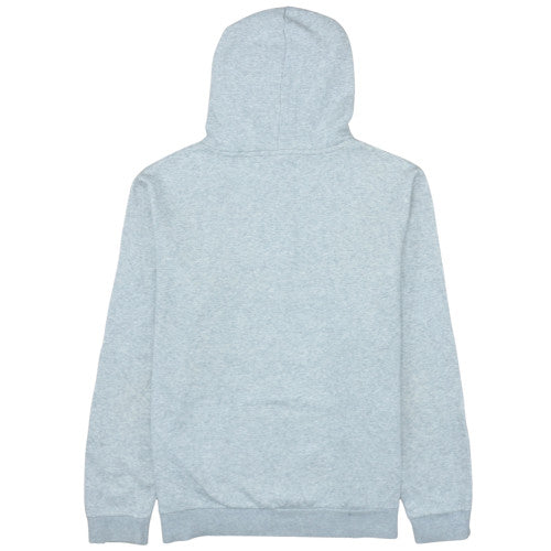 Puma Men’s Grey Pullover Hoodie L Logo Sports Fleece Sweatshirt