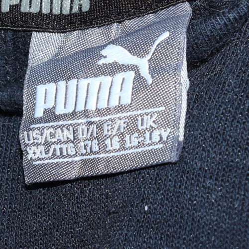 Puma Men's Black Full Zip Hoodie Fleece L Sportswear