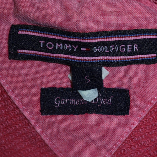 Tommy Hilfiger Men's Pink Crew Neck Cotton Sweatshirt Size S