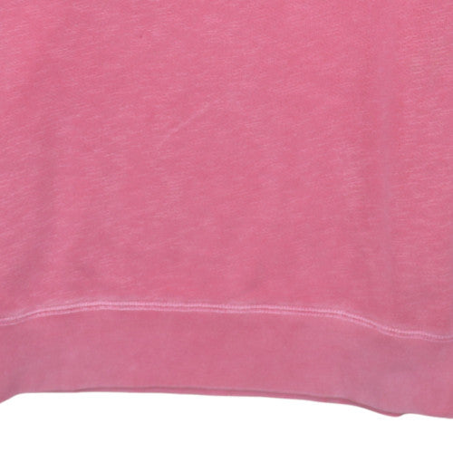 Tommy Hilfiger Men's Pink Crew Neck Cotton Sweatshirt Size S