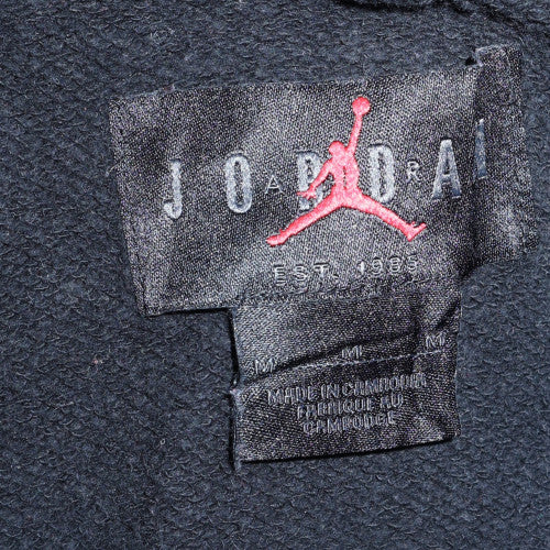 Jordan Men's Black Pullover Hoodie Medium Fleece Sportswear