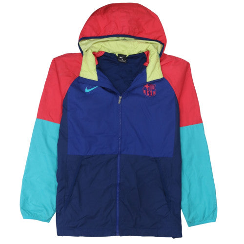 Nike Men's Multicoloured Full Zip Hooded Jacket L