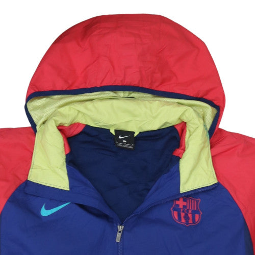 Nike Men's Multicoloured Full Zip Hooded Jacket L