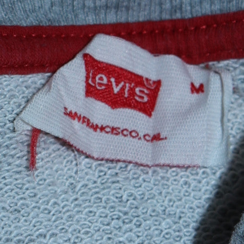 Levi's Men's Grey Logo Pullover Sweatshirt Size M Regular Fit