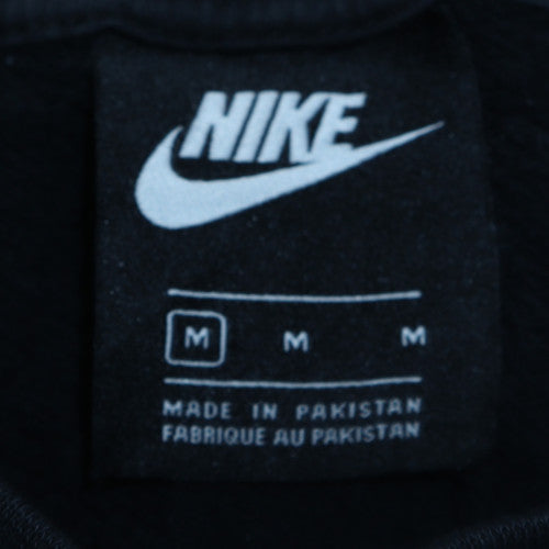 Nike Men's Black Crew Neck Pullover Sweatshirt M Regular Fit