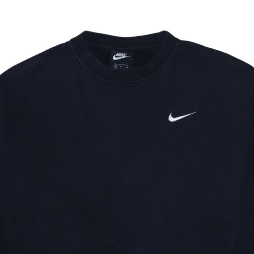 Nike Men's Black Crew Neck Pullover Sweatshirt M Regular Fit