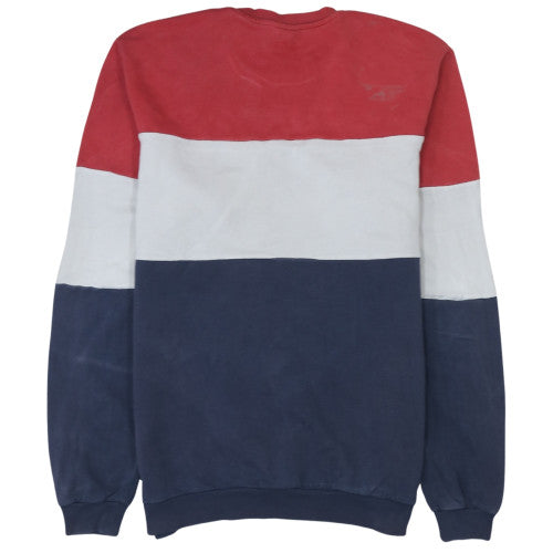 Fila Men’s Multicoloured Crew Neck Pullover Sweatshirt M