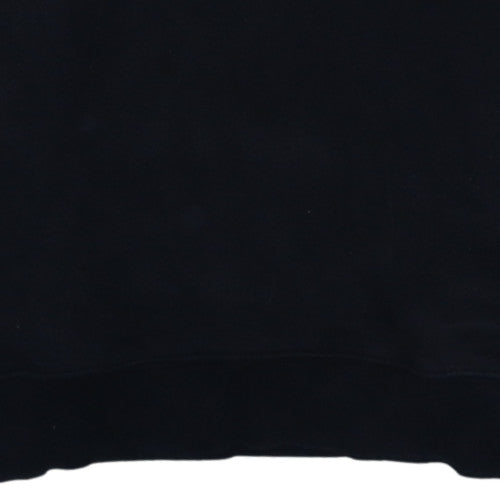 Nike Men’s Black Pullover Hoodie S Logo Fleece Sportswear