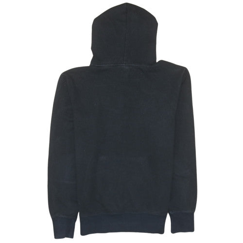 Champion Men's Black Pullover Hoodie Small Cotton Logo Sportswear