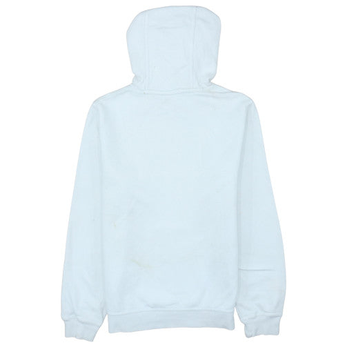 Nike Men's White Small Pullover Hoodie with Logo