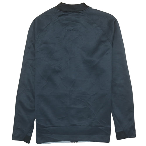 Reebok Men's Grey & Black Full Zip Sweatshirt Medium Speedwick Activewear