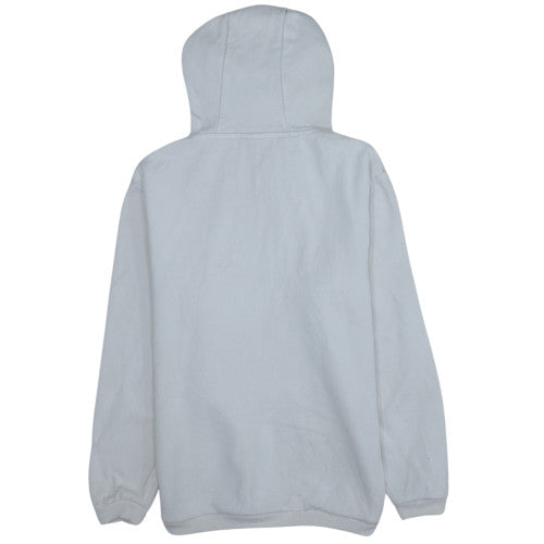 Ellesse Mens White Small Pullover Hoodie Logo Graphic Sweatshirt