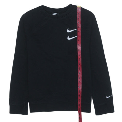 Nike Mens Black XL Pullover Crew Neck Graphic Sports Sweatshirt