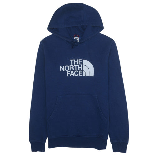 The North Face Men's Blue Pullover Hoodie Size M Outdoor Fleece