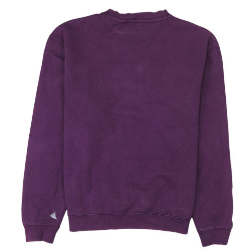 FILA Men's Purple Crew Neck Logo Sweatshirt Size M Regular Fit