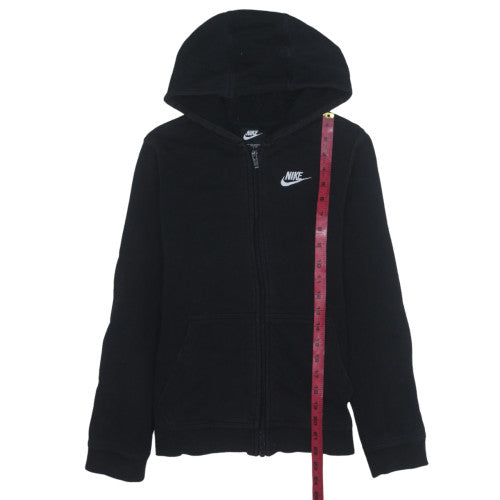 Nike Teens Black Full Zip Hoodie L Regular Fit Sportswear