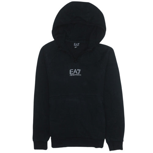 Emporio Armani EA7 Men's Black Pullover Hoodie Size M