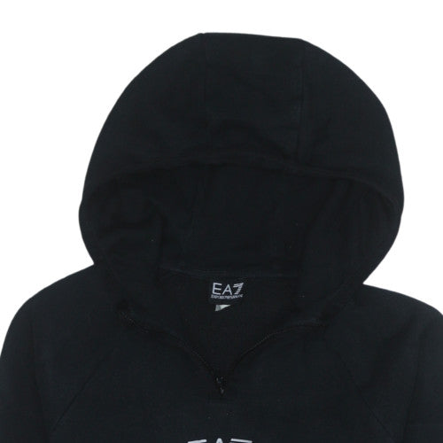 Emporio Armani EA7 Men's Black Pullover Hoodie Size M