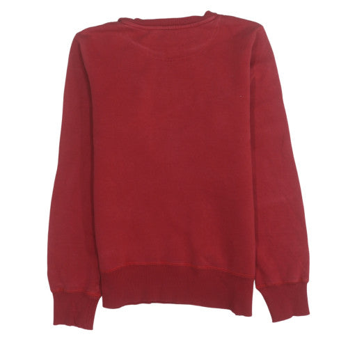 Nike Men's Red XS Pullover Crew Neck Logo Sweatshirt