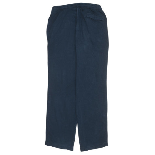 Nike Men's Blue Fleece Sweatpants M Regular Fit Elastic Waist