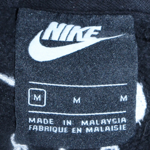 Nike Air Men’s Black Crew Neck Pullover Sweatshirt M Regular Fit