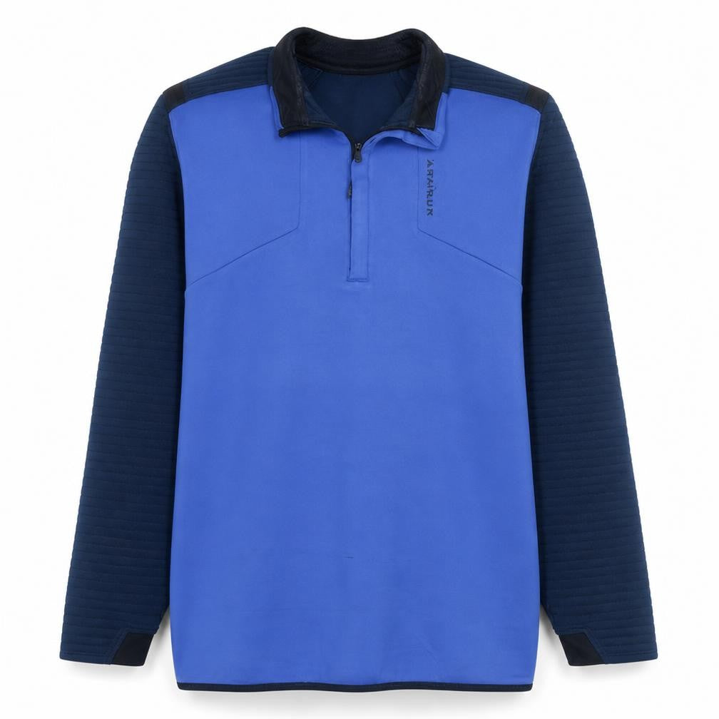 Under Armour Men's Blue Golf 1/4 Zip Long Sleeve Pullover Size L
