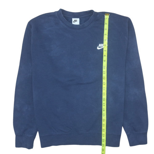 Nike Men's Blue Crew Neck Pullover Sweatshirt M Regular Fit