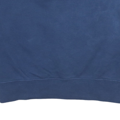 Nike Men's Blue Crew Neck Pullover Sweatshirt M Regular Fit