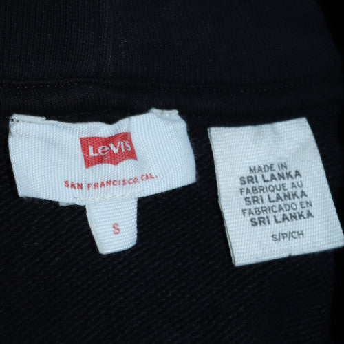 Levi's Men's Black NYC Rhinestone Logo Pullover Hoodie Size S