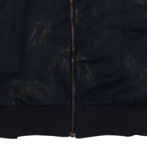 Adidas Mens Black Full Zip Track Sweatshirt Jacket M