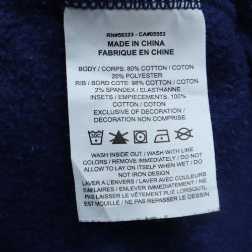 Nike Boys Blue XL Crew Neck Pullover Sweatshirt with Logo Detail