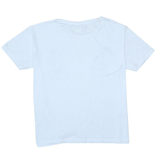 Primark Disney Women's White Sequin Mickey Cotton T-Shirt XL