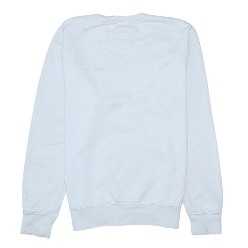 Nike Women’s White Small Sweatshirt Crew Neck Pullover 80% Cotton