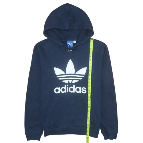 Adidas Men's Blue Pullover Hoodie Size L Sportswear Fleece