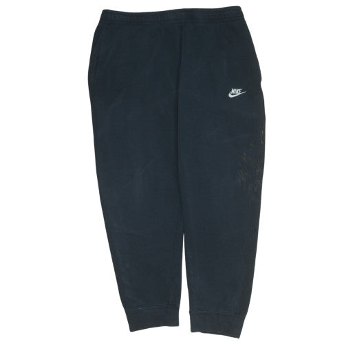 Nike Men's Black XL Fleece Sweatpants Joggers Cuffed Comfort Fit