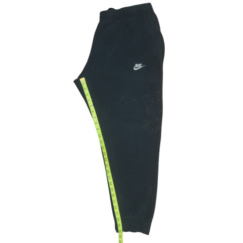 Nike Men's Black XL Fleece Sweatpants Joggers Cuffed Comfort Fit