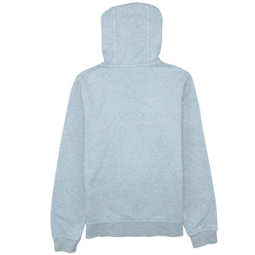 Nike Womens Grey Pullover Hoodie Size P Cotton Blend Logo Print