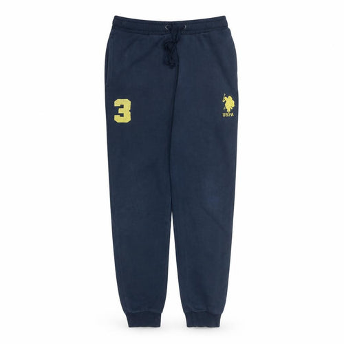 U.S. Polo Assn Girls Navy Blue Jogger Trousers 12-13 Years Cotton Blend