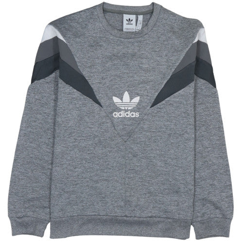 Adidas Men's Grey Crew Neck Sweatshirt Size M Sports Pullover