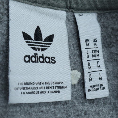 Adidas Men's Grey Crew Neck Sweatshirt Size M Sports Pullover