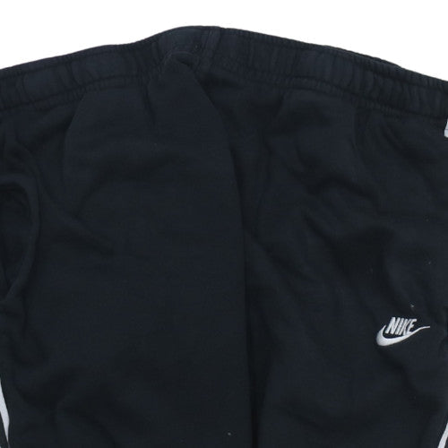 Nike Women's Black XL Jogger Sweatpants with Logo Trim