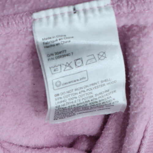 H&M Disney Womens Pink Mickey Mouse Pullover Hoodie Size M