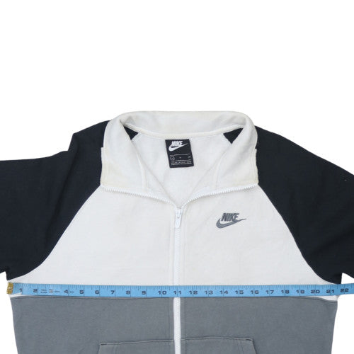 Nike Mens Multicoloured S Track Jacket Fleece Zip Sweatshirt