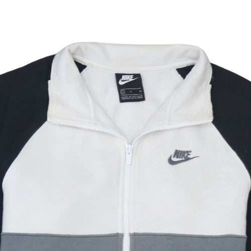 Nike Mens Multicoloured S Track Jacket Fleece Zip Sweatshirt