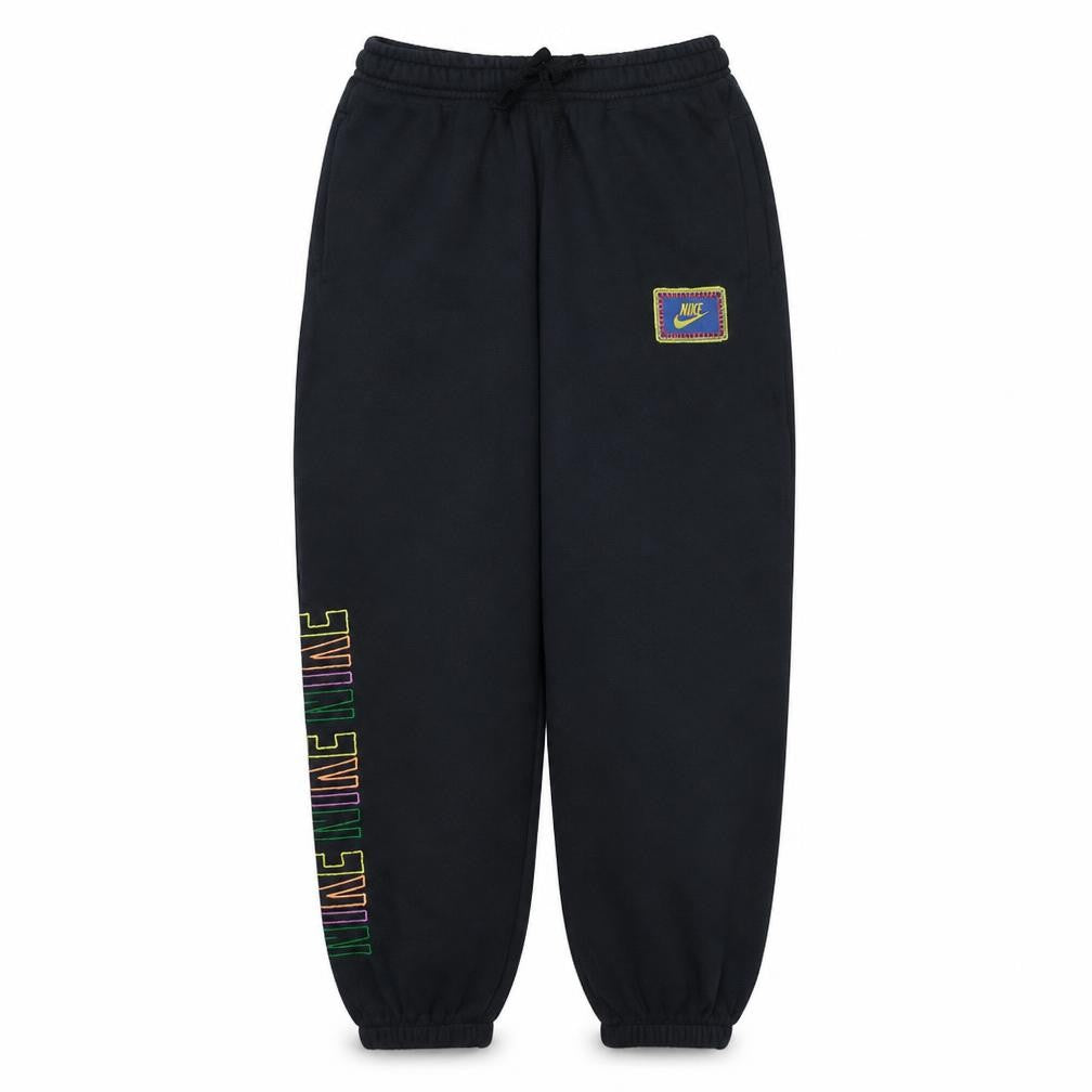 Nike Womens Black Fleece Sweatpants Small Logo Comfort Fit