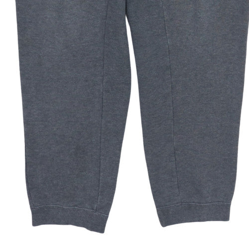 Nike Men Grey Fleece Jogger Trousers L Regular Fit