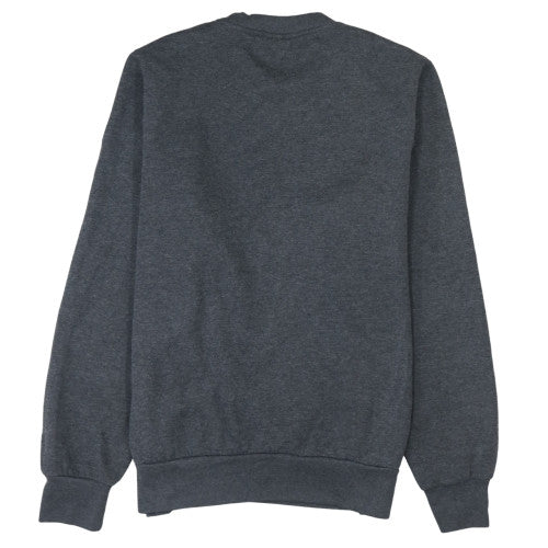 Slazenger Men's Grey Crew Neck Pullover Sweatshirt M Regular Fit