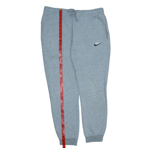 Nike Men's Grey Fleece Sweatpants M Regular Fit Casual Joggers