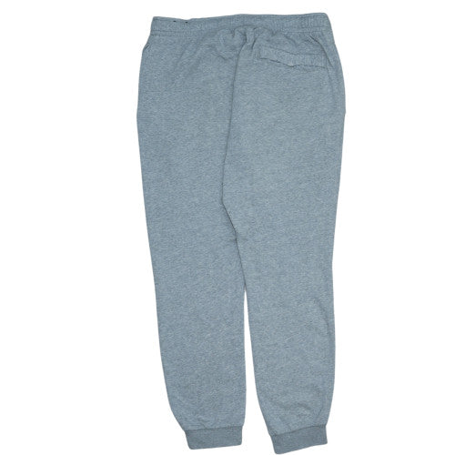 Nike Men's Grey Fleece Sweatpants M Regular Fit Casual Joggers